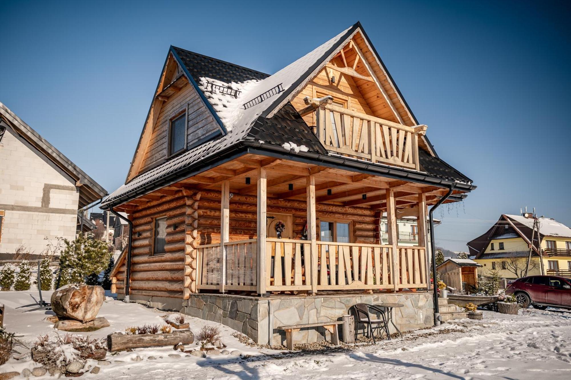 Villa Hrycowka Domki Z Widokiem à Grywald Chambre photo